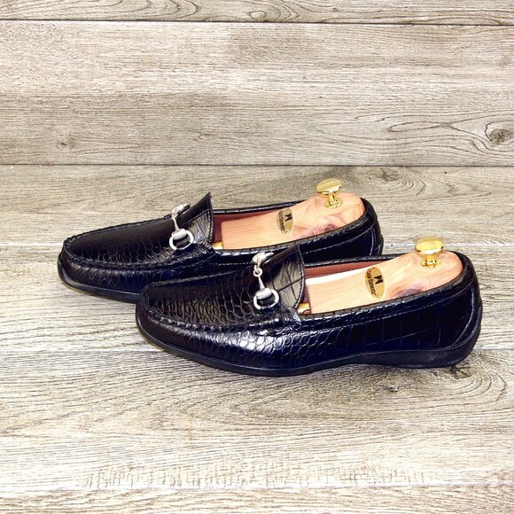 * NIB * $295 Allen Edmonds GRAND CAYMAN 7 E Black * add $15 new Trees main image 12